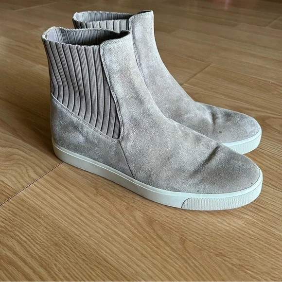 Vince Coleman Suede High Top Shoes Women’s 9.5M - Picture 1 of 8